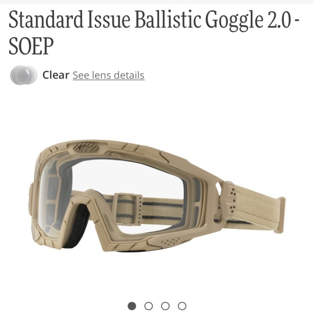 Oakley SI Ballistic Goggle 2.0